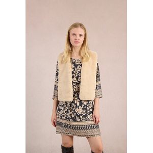 MOLLY BRACKEN - Mouwloos Vest - Beige - Polyester