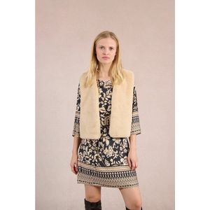MOLLY BRACKEN - Mouwloos Vest - Beige - Polyester