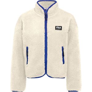 Fleece vest met rits in molton FILA. Geruwd molton materiaal. Maten 14 jaar - 156 cm. Beige kleur