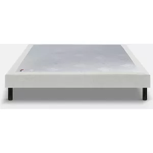 Kinderbed met hoofdeinde - 90 x 200 cm - Sherpa stof - lattenbodem
