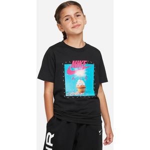 T-shirt met korte mouwen NIKE. Katoen materiaal. Maten M. Zwart kleur