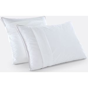 La Redoute Intérieurs - Kussensloop - Wit - Jersey - Waterdicht