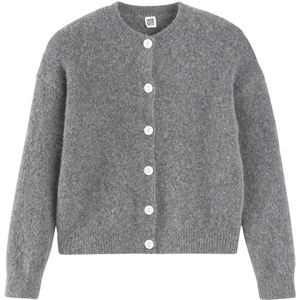 LA REDOUTE COLLECTIONS - Vest - Donker Mêleegrijs - Wolmix