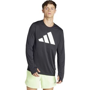 adidas Performance - T-shirt - Zwart - Polyester