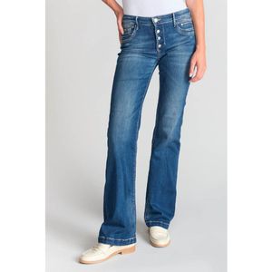 Flare jeans Baho LE TEMPS DES CERISES. Denim materiaal. Maten 27 US - 34/36 EU. Blauw kleur