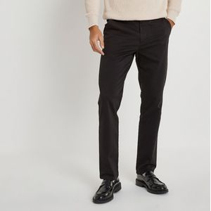 Chino broek Signature, regular snit LA REDOUTE COLLECTIONS. Katoen materiaal. Maten 48 FR - 52 EU. Zwart kleur