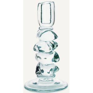 Qimera AM.PM. - Kandelaar - Transparant - H23 cm - Handgeblazen Glas