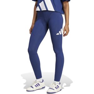 ADIDAS SPORTSWEAR - Essentials Linear Legging - Blauw - Katoen