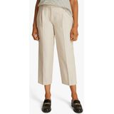 TOMMY HILFIGER - Wijde 7/8 Broek - Beige - Polyester