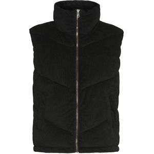 Bodywarmer met opstaande kraag VERO MODA. Polyester materiaal. Maten M. Zwart kleur