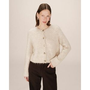 SALMA GRACE & MILA - Vest - Beige - Lange Mouwen