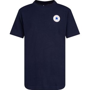 T-shirt met korte mouwen CONVERSE. Katoen materiaal. Maten 13/15 jaar - 153/159 cm. Blauw kleur