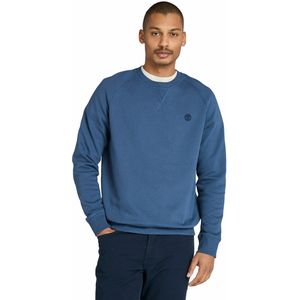 Timberland - Exeter River - Sweatshirt - Marineblauw - Geborsteld Katoen