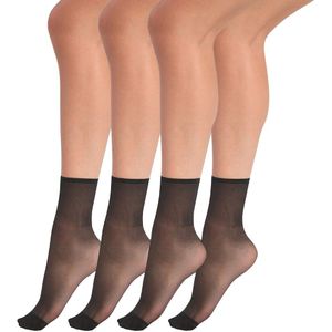 Beauty Resist - Sokken - Grijs - Polyamide - Set van 3 paar