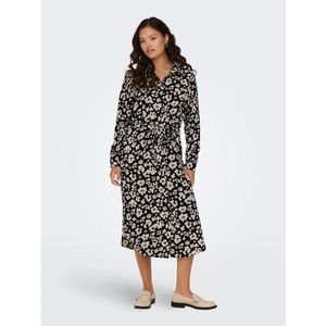 JDY - Bedrukte Hemdjurk - Dierenprint - Multicolor - Polyester