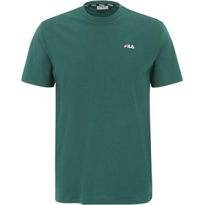 FILA - T-shirt - Korte Mouwen - Bosgroen - Katoen
