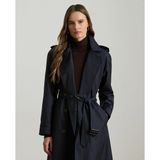 Lauren Ralph Lauren - Trenchcoat - Marineblauw - Katoen - Met Ceintuur