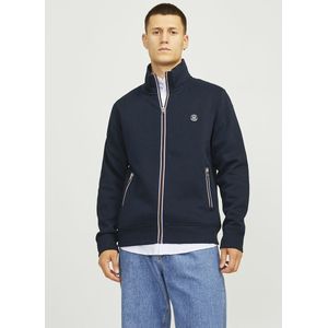 Jack & Jones - Ronaldo - Sweatshirt - Met Rits - Hoge Hals - Lange Mouwen