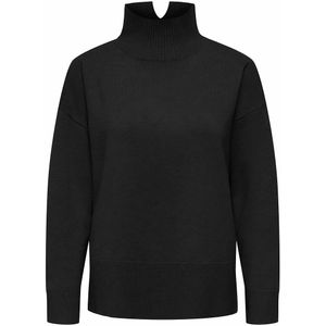 Only - ONLCOCO LIFE LS HIGH NECK CC KNT - Trui - Zwart - Lange Mouwen - Regular Fit