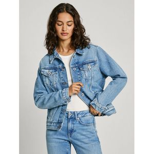 Jeansjacket PEPE JEANS. Denim materiaal. Maten S. Blauw kleur