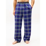 Tommy Hilfiger - Um0um03589 - Pyjamabroek - Blauw - Flanellen