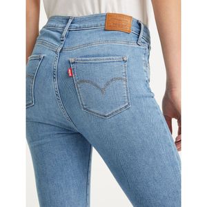 Jeans 720 High Rise Super Skinny LEVI'S. Denim materiaal. Maten Maat 29 (US) - Lengte 34. Blauw kleur