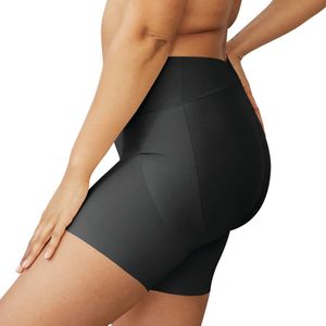 Shapewear shorty, stevige ondersteuning MAIDENFORM. Polyamide materiaal. Maten L. Zwart kleur