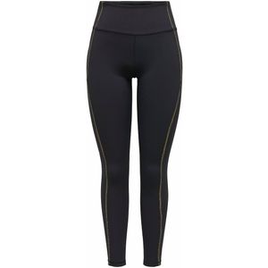 Sportlegging in lurex Jam ONLY PLAY. Polyester materiaal. Maten M. Zwart kleur