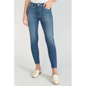 Slim jeans met hoge taille LE TEMPS DES CERISES. Denim materiaal. Maten 30 US - 38 EU. Blauw kleur