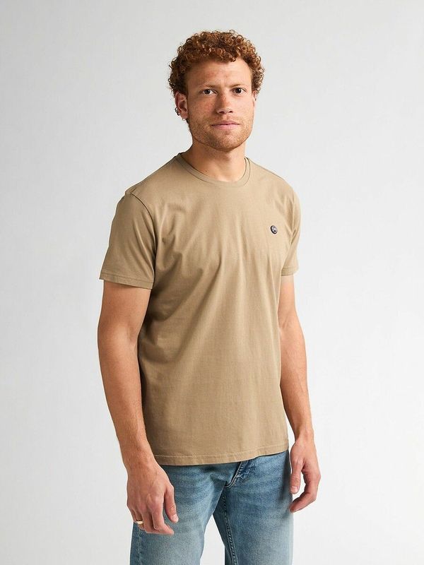 Petrol Industries - Logo T-shirt Windward - Bruin - T-shirts met Korte Mouwen