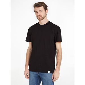 CALVIN KLEIN JEANS - T-shirt - Zwart - Katoen