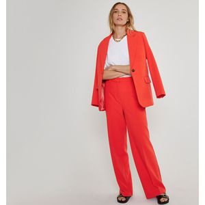 LA REDOUTE COLLECTIONS - Wijde Broek - Oranje - Polyviscose - Comfortabel