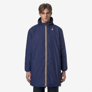 K-WAY - LE VRAI 4.0 EIFFEL WARM - Halflang Windjack - Kobalt Blauw - Polyamide