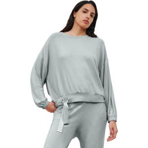 Ocea - T-shirt PASSIONATA - Longsleeve - Mêleegrijs - Viscose