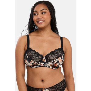 FANTASY SANS COMPLEXE - Beugel-BH - Bladerenprint - Polyamide