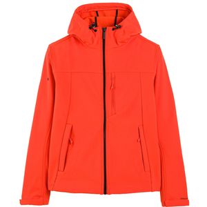 Windjack met kap SUPERDRY. Polyester materiaal. Maten L. Oranje kleur