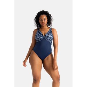 Dorina - Canberra - Badpak - Marine - Met Vaste Schouderbandjes