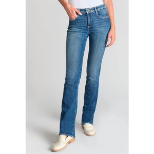 Bootcut jeans Power LE TEMPS DES CERISES. Denim materiaal. Maten 24 US - 32 EU. Blauw kleur