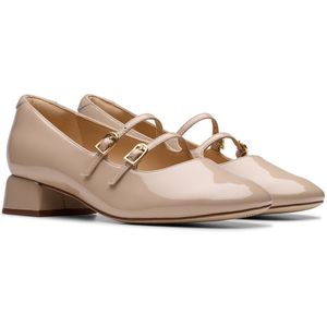 Daiss30 Shine babyallerina's CLARKS. Leer materiaal. Maten 38. Roze kleur