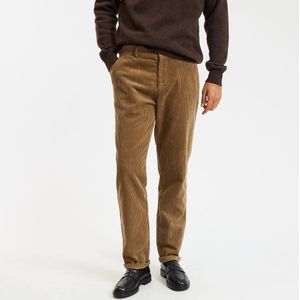 LA REDOUTE COLLECTIONS - Chino Broek - Beige - Fluweel - Katoen