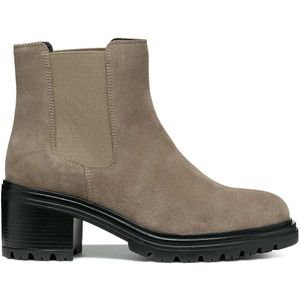 Ademende chelsea bottines Damiana GEOX. Leer materiaal. Maten 40. Kastanje kleur