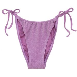 Froufrou - Bikinislip - Roze - 80% Polyamide, 11% Elasthan, 9% Metallic Vezels