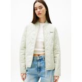 Tommy Jeans - Gewatteerd Jack - Regular Fit - Effen - Geribde Opstaande Kraag