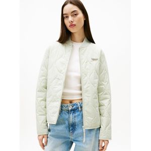 Tommy Jeans - Gewatteerd Jack - Regular Fit - Effen - Geribde Opstaande Kraag