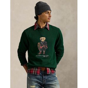 Ralph Lauren - Sweatshirt - Groen - Katoen - Ronde Hals - Lange Mouwen