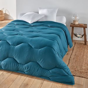 Synthetisch winter dekbed Color SO'HOME.  materiaal. Maten 260 x 240 cm. Blauw kleur