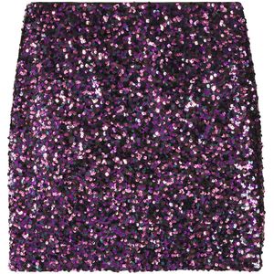 LA REDOUTE COLLECTIONS - Rechte Korte Rok - Violet - Gerecycled Polyester