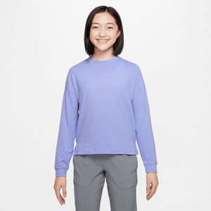 Shirt voor yoga Dri-FIT NIKE. Polyester materiaal. Maten M. Roze kleur