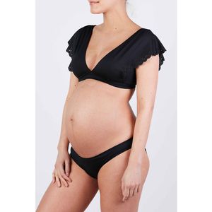 Bikini voor zwangerschap Bloom CACHE COEUR.  materiaal. Maten XL. Zwart kleur