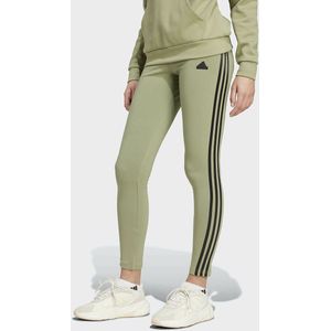 Legging 3 stripes Future Icons ADIDAS SPORTSWEAR. Katoen materiaal. Maten XL. Groen kleur